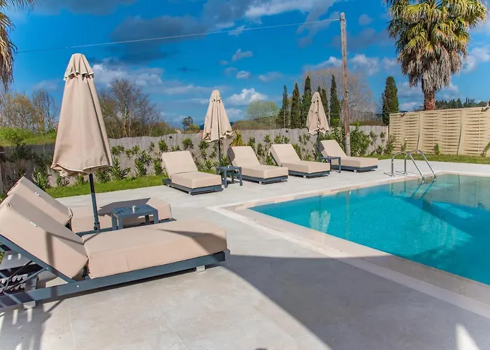 아파트 My Corfu Luxury With Private Pool *